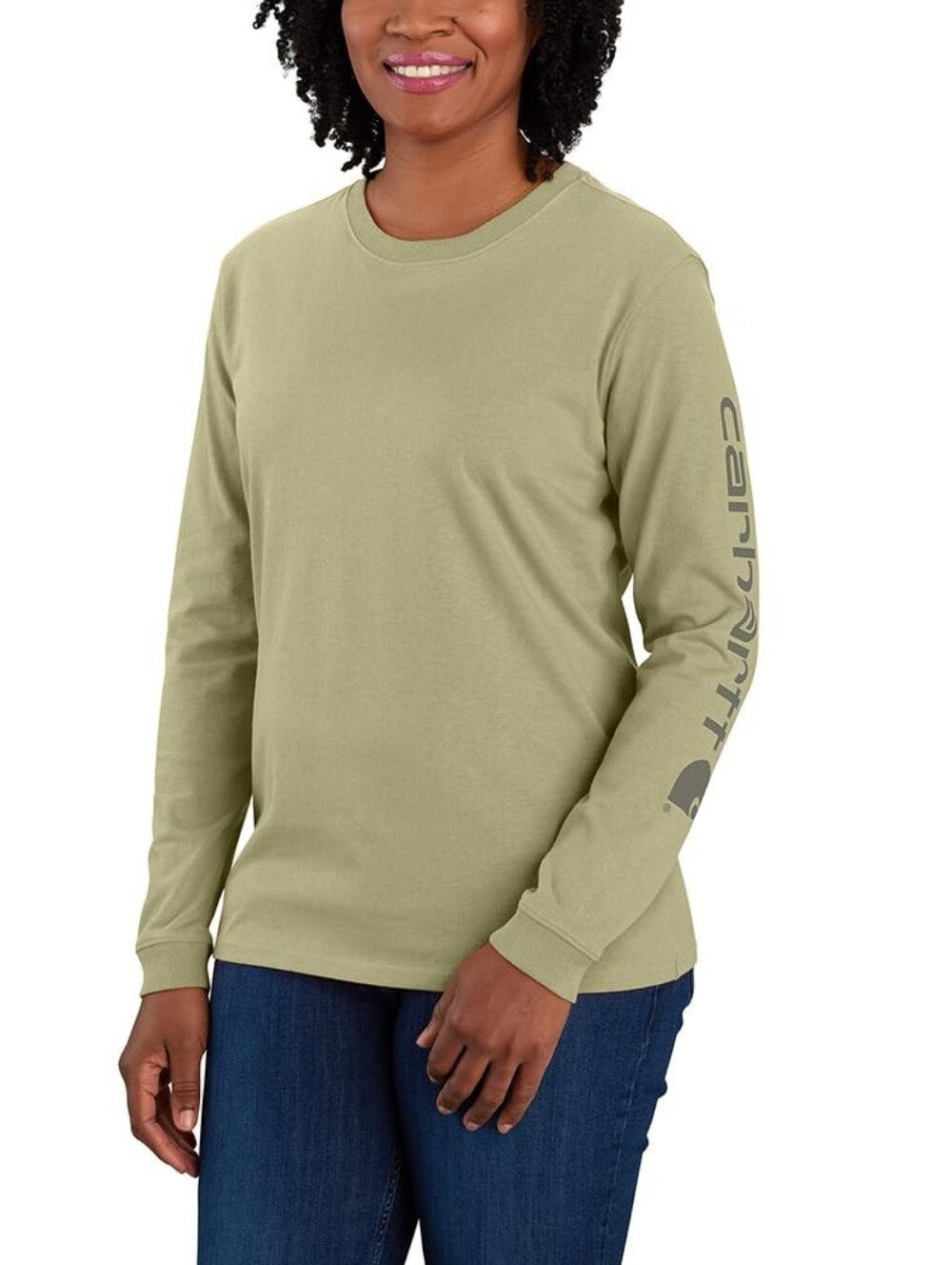 Carhartt Women's Long Sleeve Logo Tee - NWOT